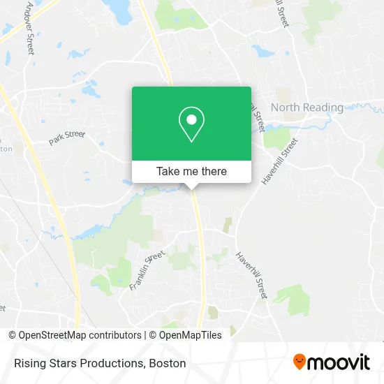 Rising Stars Productions map