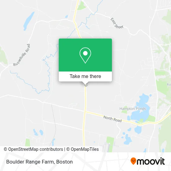 Boulder Range Farm map