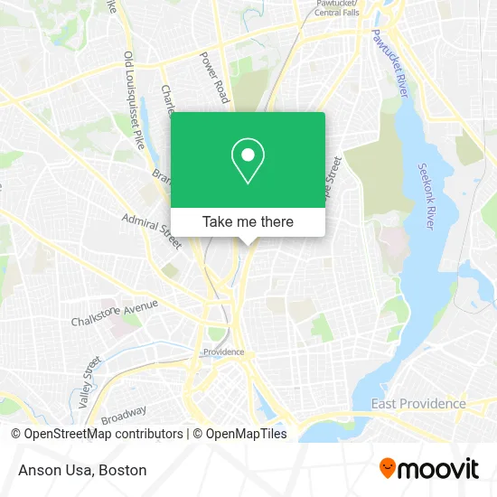 Anson Usa map