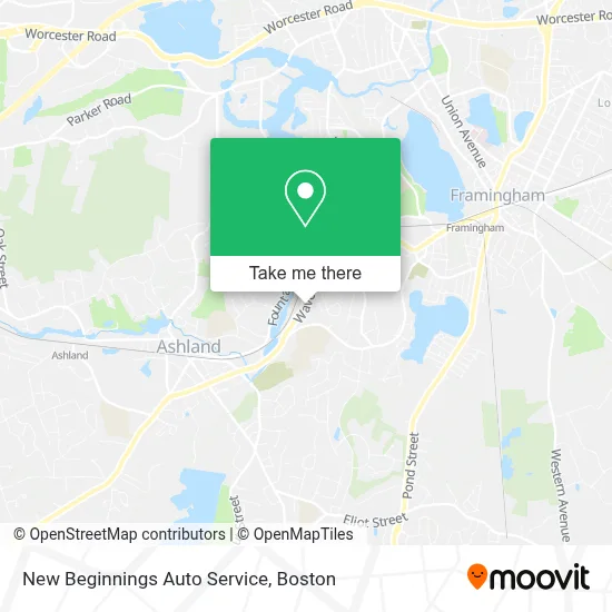 New Beginnings Auto Service map