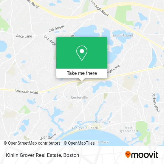 Kinlin Grover Real Estate map