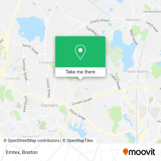 Emtex map