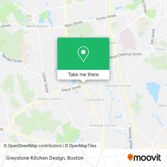 Greystone Kitchen Design map