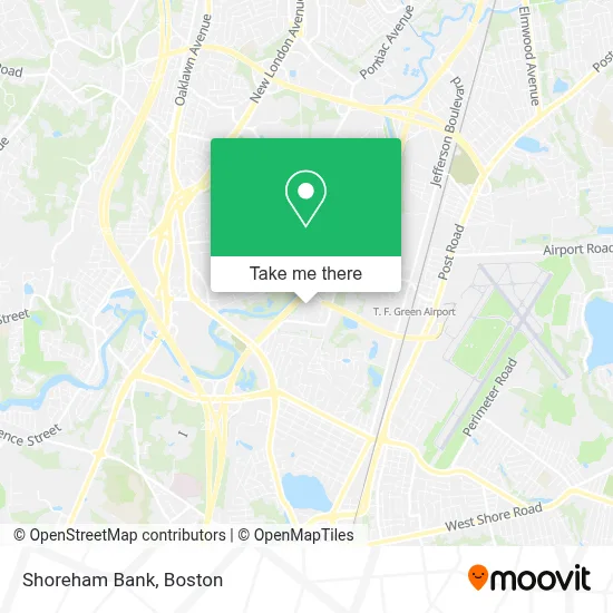 Shoreham Bank map