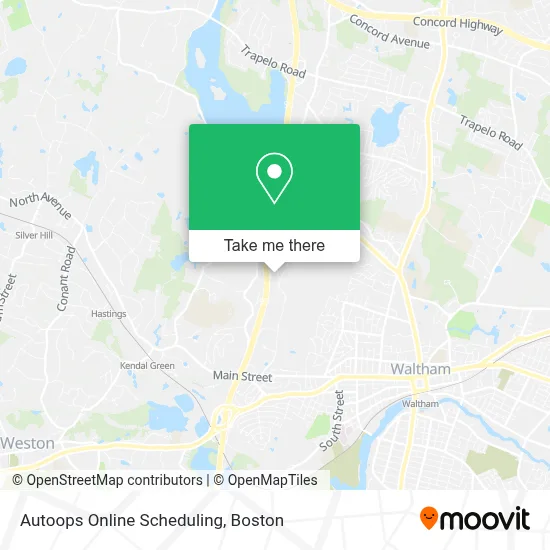 Autoops Online Scheduling map