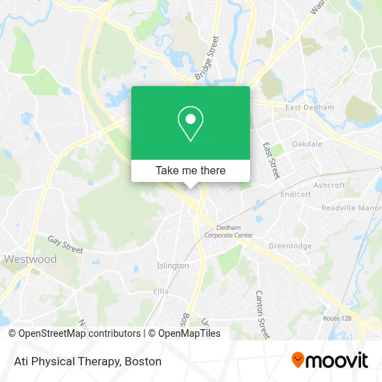 Ati Physical Therapy map