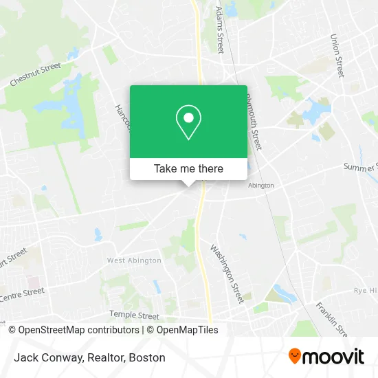 Jack Conway, Realtor map