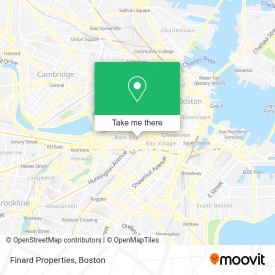 Finard Properties map