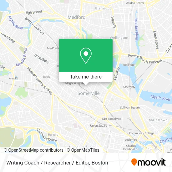Writing Coach / Researcher / Editor map