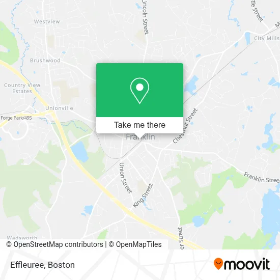 Effleuree map