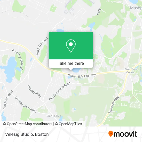 Velesig Studio map