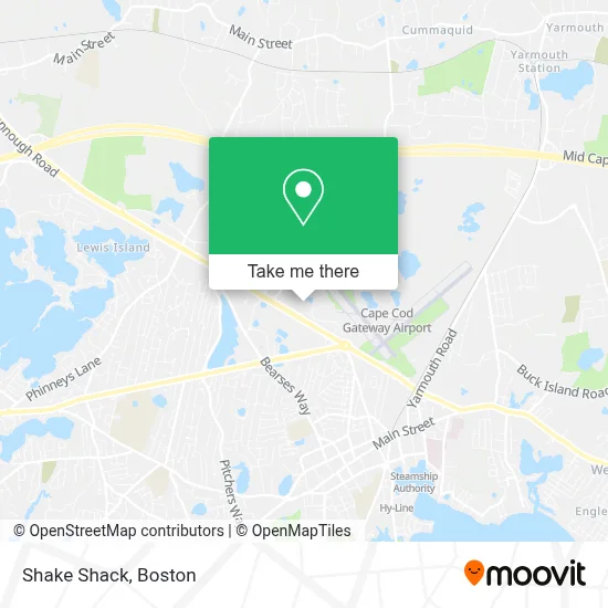 Shake Shack map