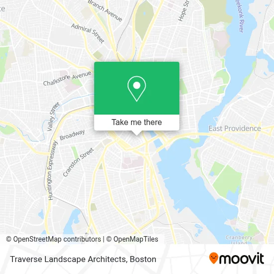 Traverse Landscape Architects map