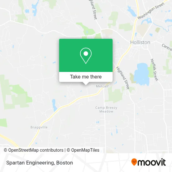 Spartan Engineering map