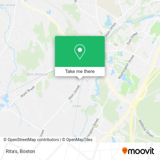 Rita's map