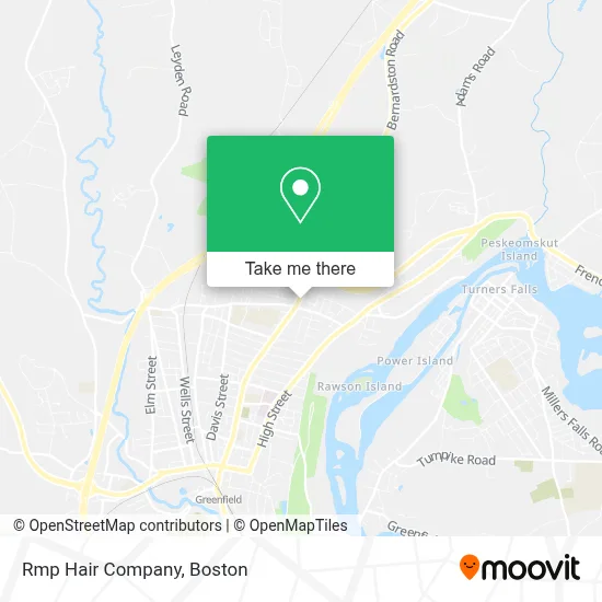 Rmp Hair Company map