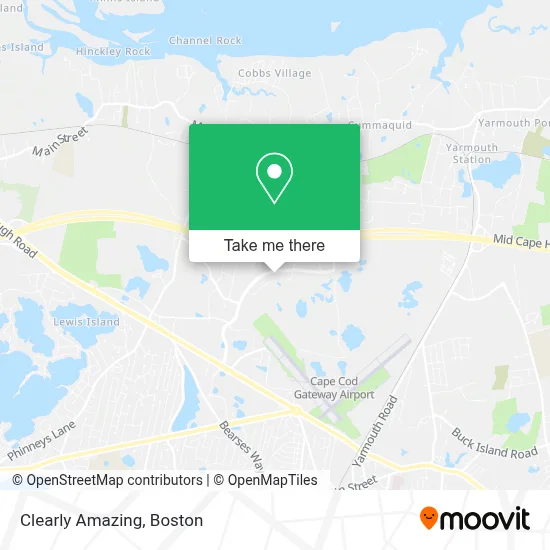 Clearly Amazing map