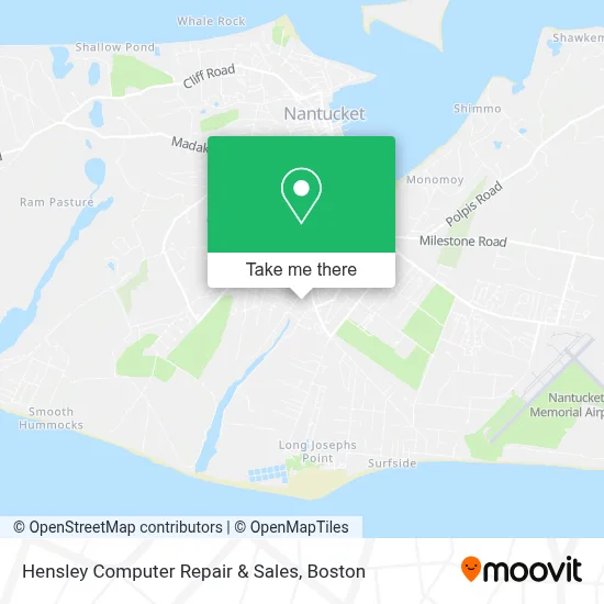 Hensley Computer Repair & Sales map