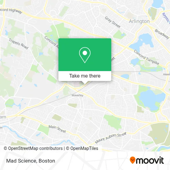 Mad Science map