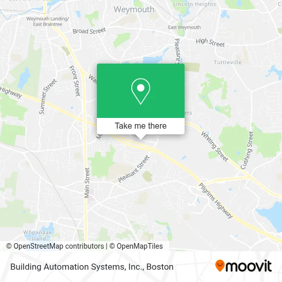 Building Automation Systems, Inc. map