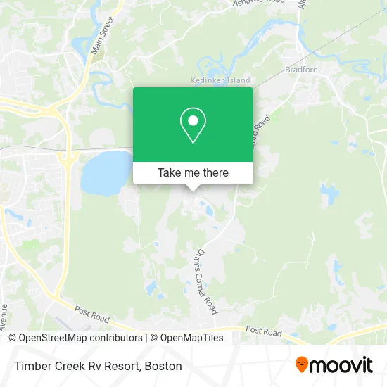 Timber Creek Rv Resort map