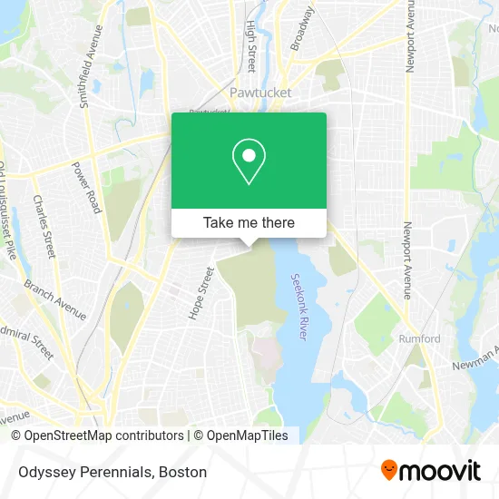 Odyssey Perennials map