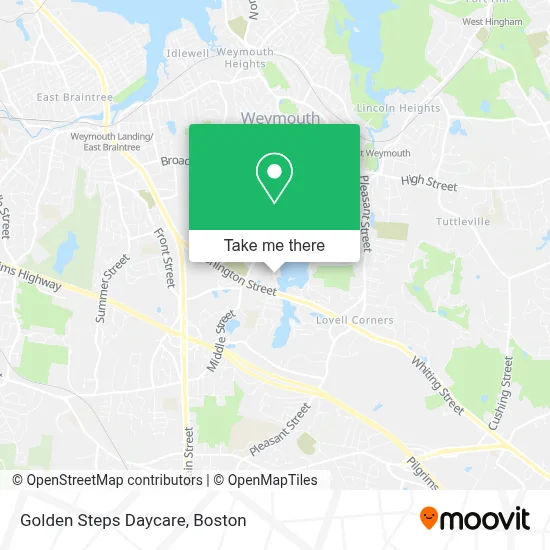 Golden Steps Daycare map
