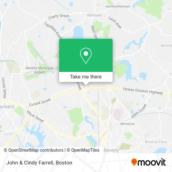John & Cindy Farrell map