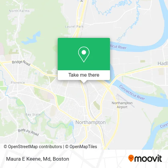 Maura E Keene, Md map