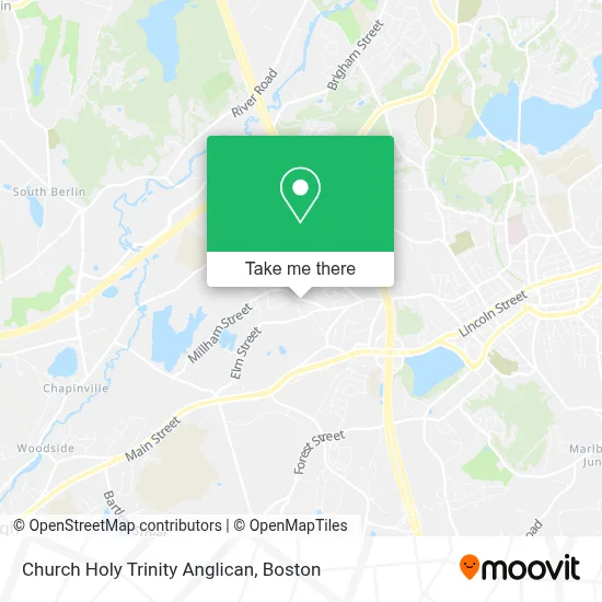 Church Holy Trinity Anglican map