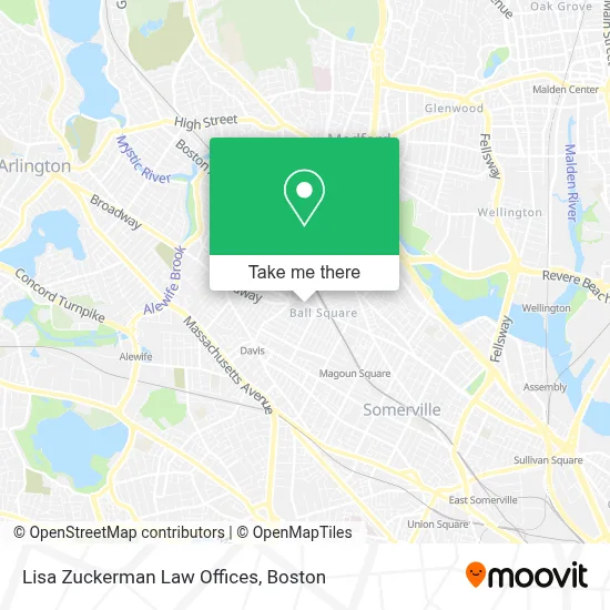 Lisa Zuckerman Law Offices map