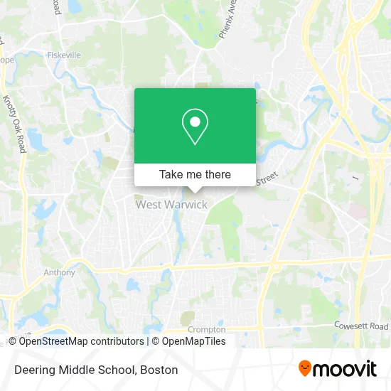 Deering Middle School map