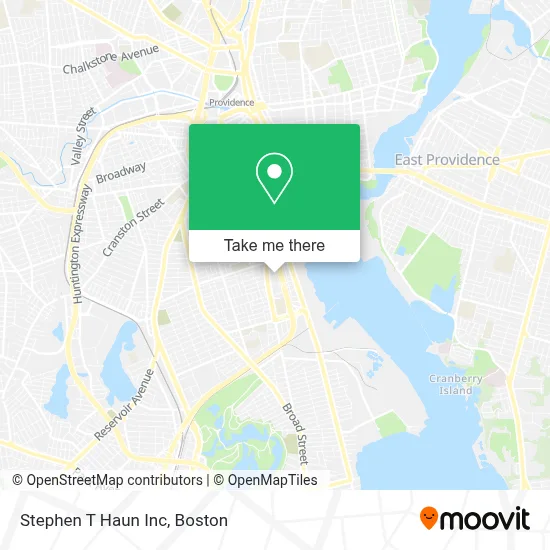Stephen T Haun Inc map