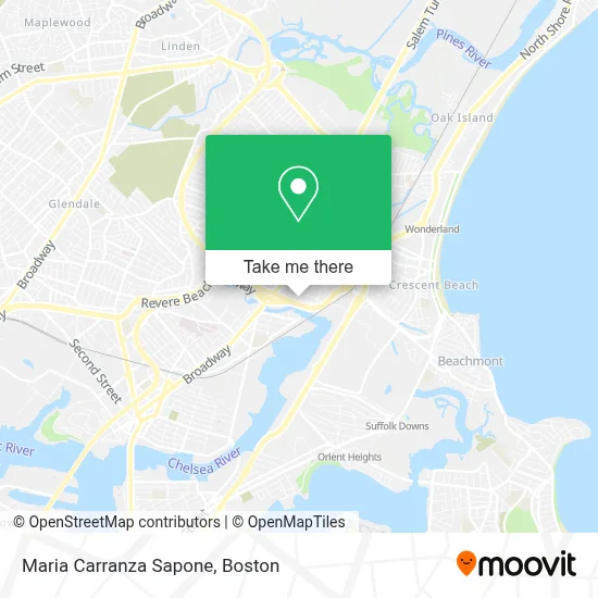 Maria Carranza Sapone map
