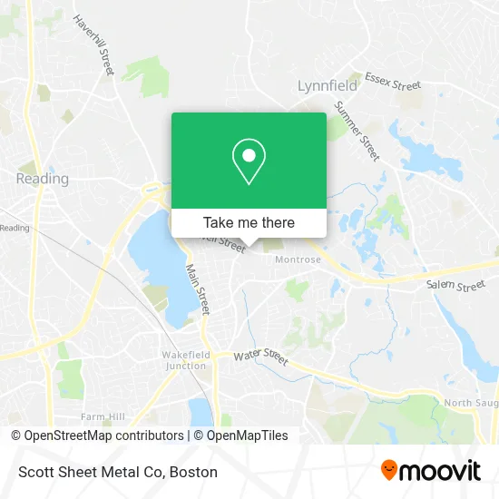 Scott Sheet Metal Co map
