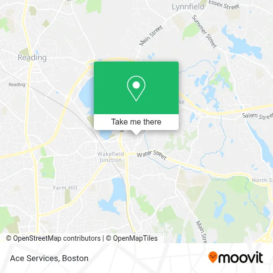 Ace Services map