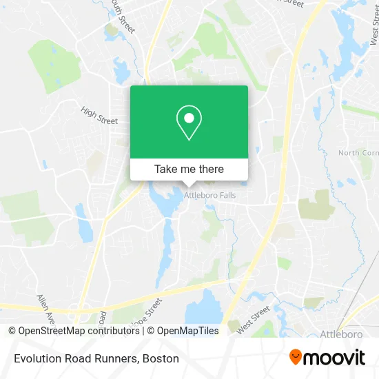 Evolution Road Runners map