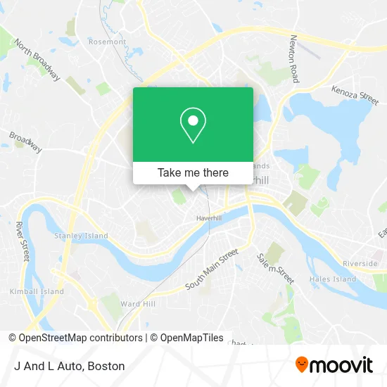 J And L Auto map
