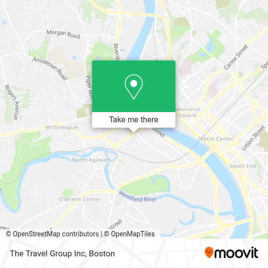 The Travel Group Inc map