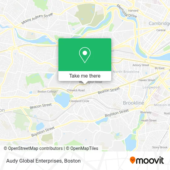 Audy Global Enterprises map