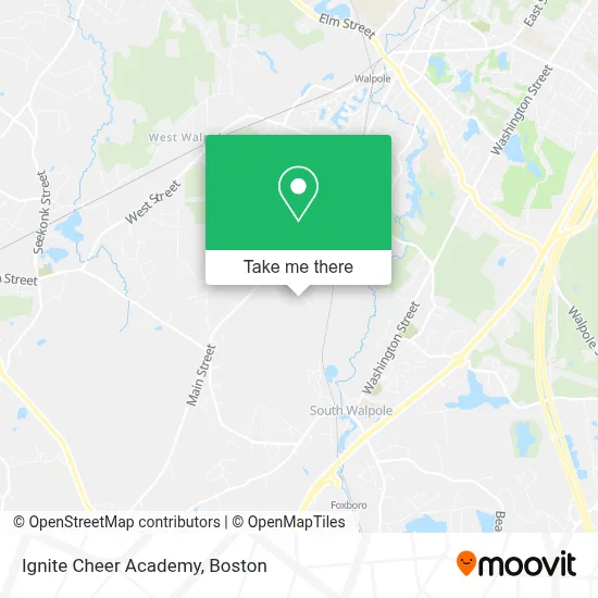 Ignite Cheer Academy map