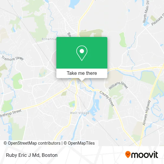 Ruby Eric J Md map