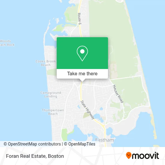 Foran Real Estate map