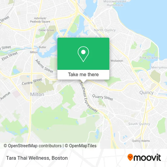 Tara Thai Wellness map