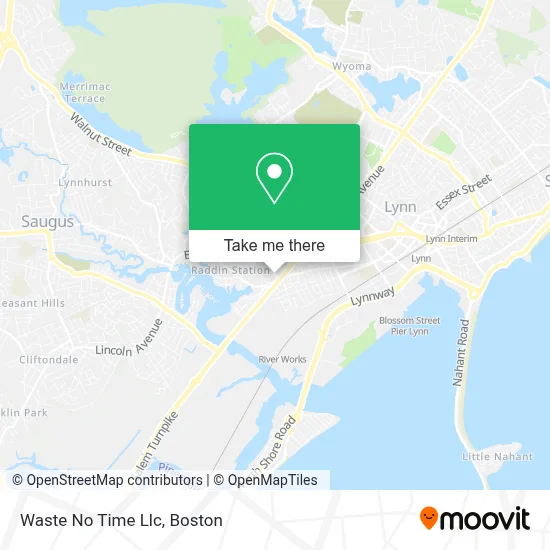 Waste No Time Llc map