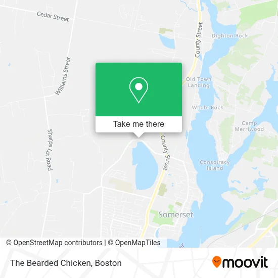 The Bearded Chicken map