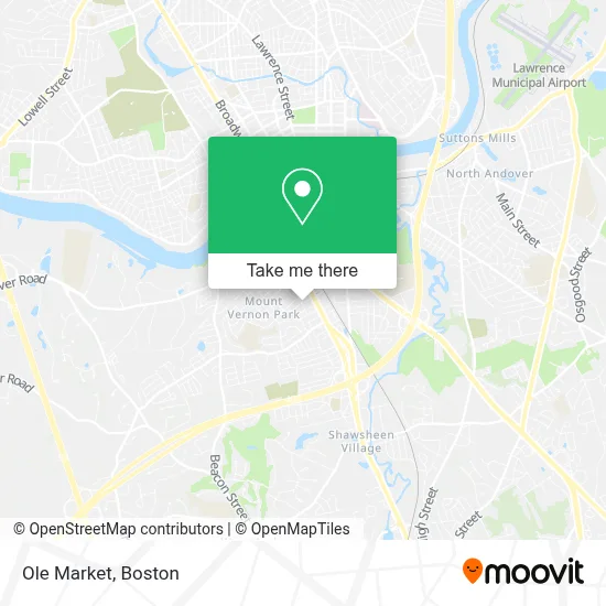 Ole Market map