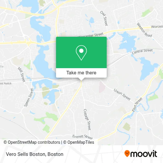 Vero Sells Boston map