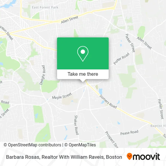Barbara Rosas, Realtor With William Raveis map