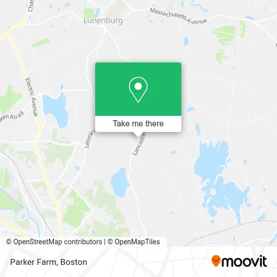 Parker Farm map